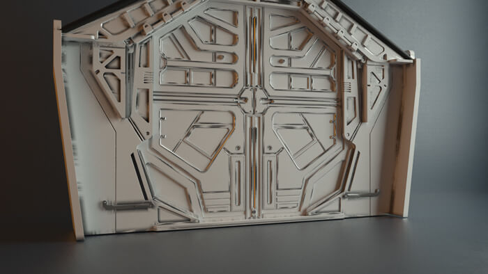 Hard Surfaces Kitbash 3D Pack for Cinema 4D and Element 3D