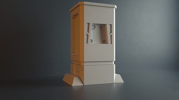 Hard Surfaces Kitbash 3D Pack for Cinema 4D and Element 3D
