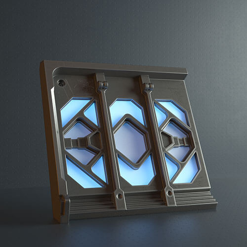 Hard Surfaces Pack for Cinema 4D Octane Kitbash