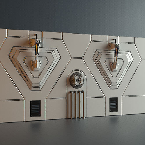 Hard Surfaces Pack for Cinema 4D Octane Kitbash