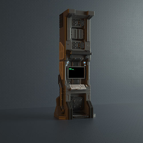 Hard Surfaces Pack for Cinema 4D Octane Kitbash