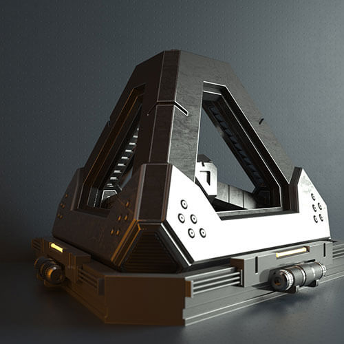 Hard Surfaces Pack for Cinema 4D Octane Kitbash