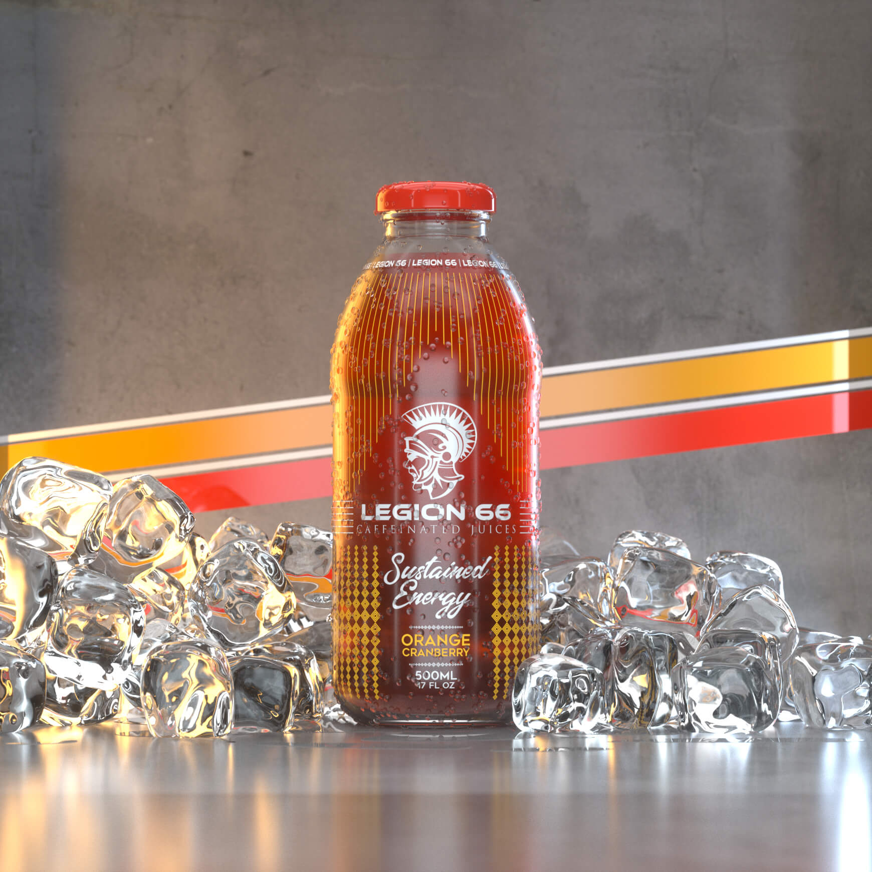 Free Cinema 4D 3D Model Bottle Beverage Studio Scene