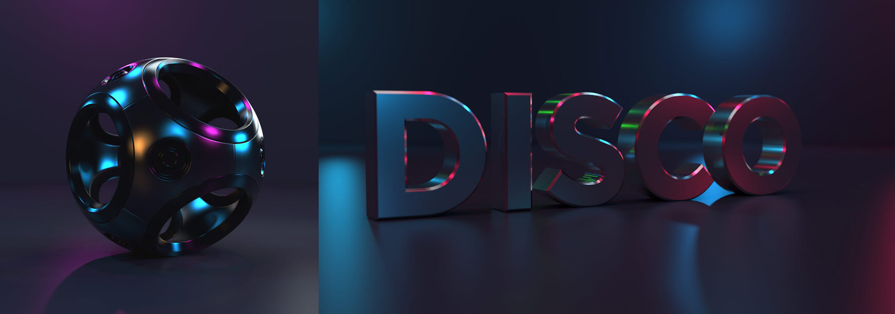 Redshift Cinema 4D Lighting Essentials Disco Studio Scene