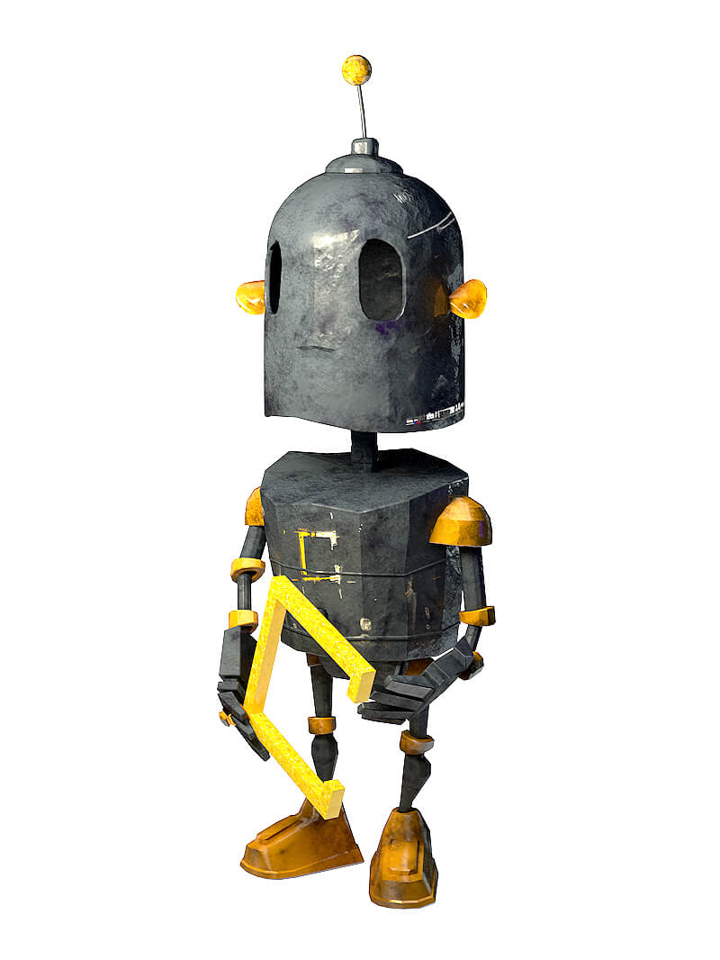 Free Cinema 4D 3D Model Robot