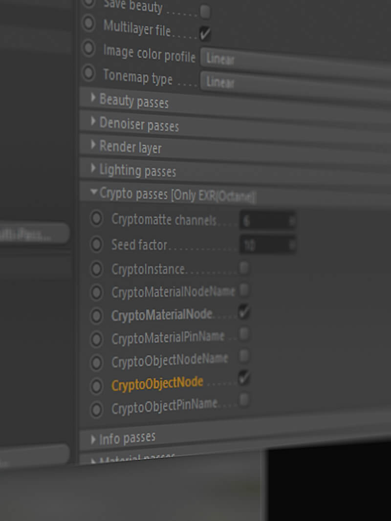 Free Cinema 4D Otoy Octane Tutorial Cryptomatte