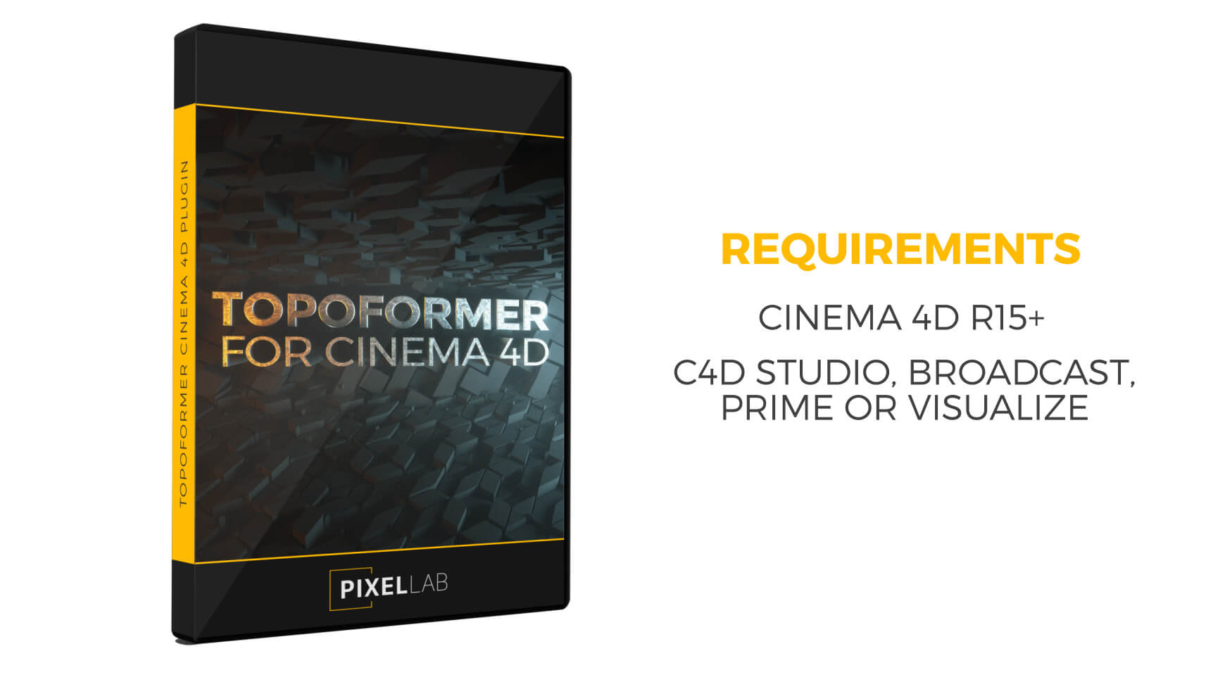 Topoformer For Cinema 4D DVD Plugin
