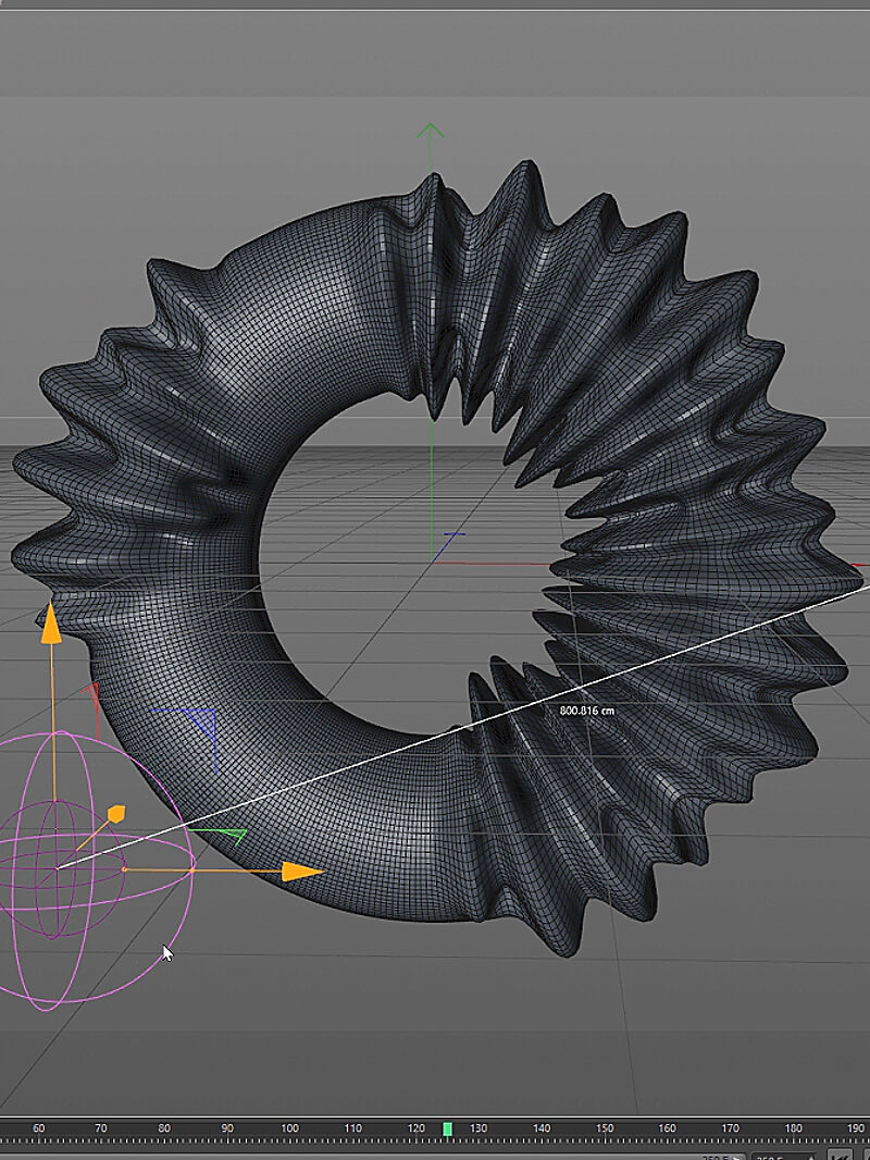Cinema 4D Tutorial: Organic Reveal with R20 Fields