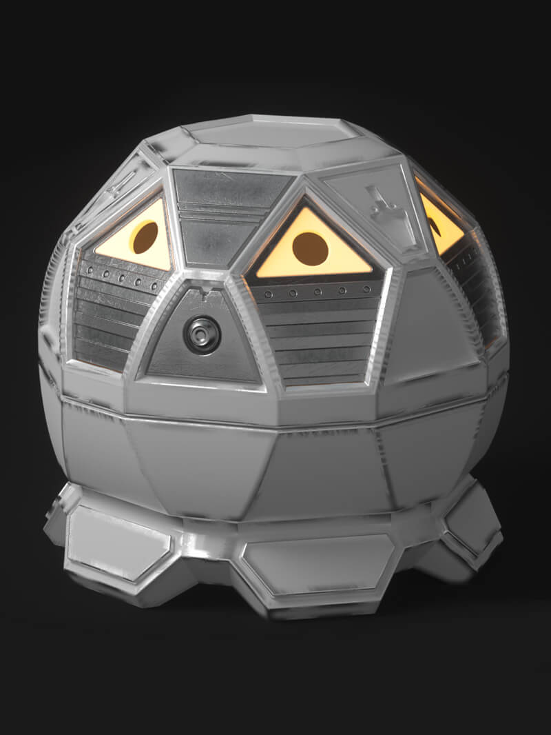 Free Cinema 4D 3D Model Sci Fi Element Octane Render
