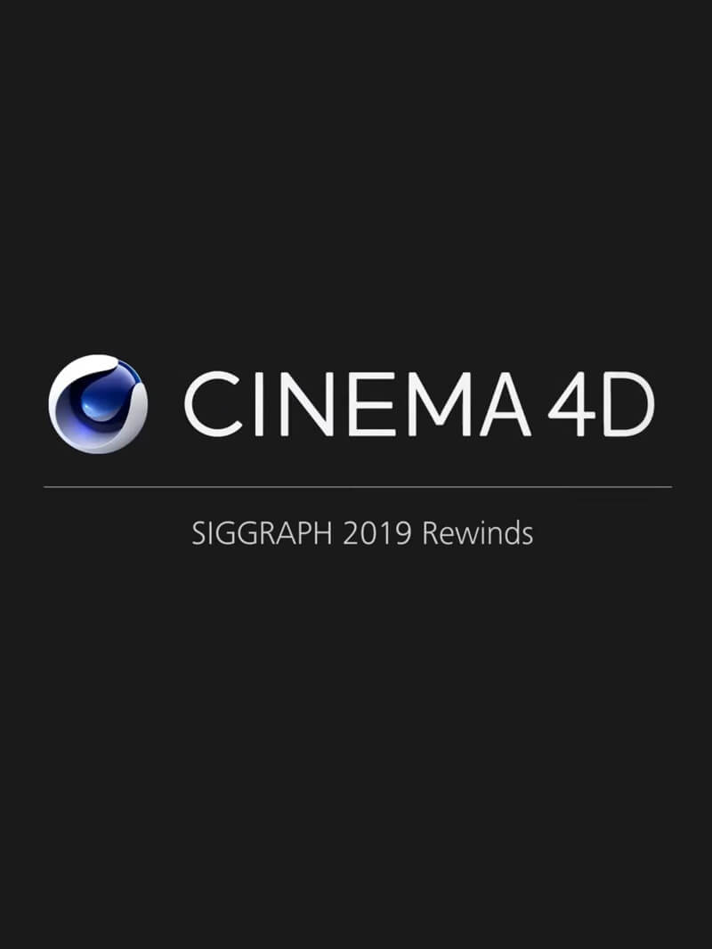 Cinema 4D 3D Free Training Siggraph 2019