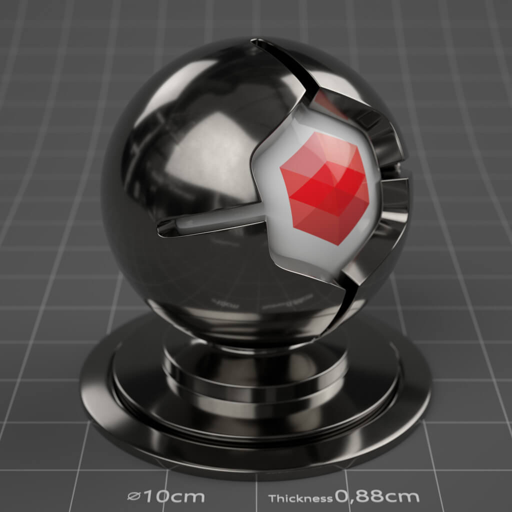 01_RS_Iron_Polished_4K_Redshift_Cinema_4D_Material