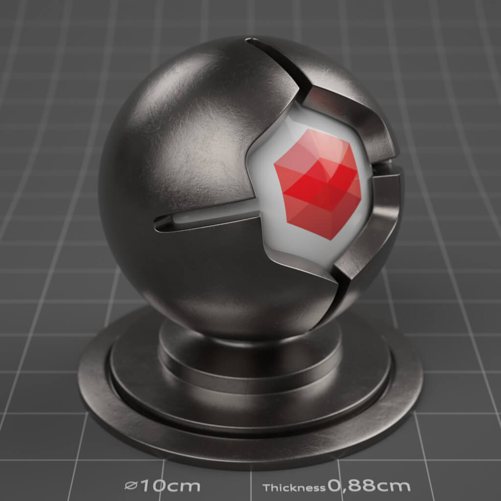 11_RS_Iron_Natural_Scratched_Moderate_4K_Redshift_Cinema_4D_Material
