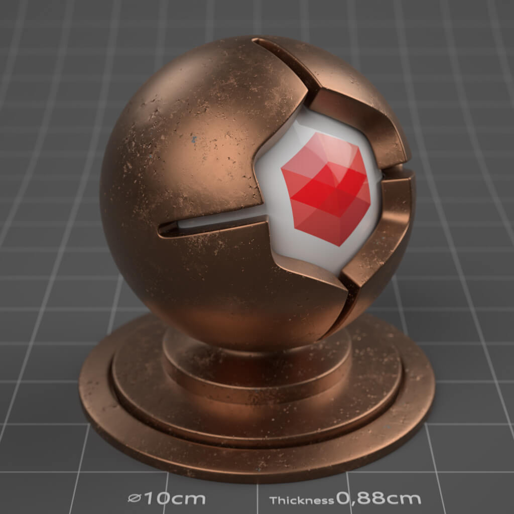14_RS_Copper_Natural_Damaged_Moderate_4K_Redshift_Cinema_4D_Material