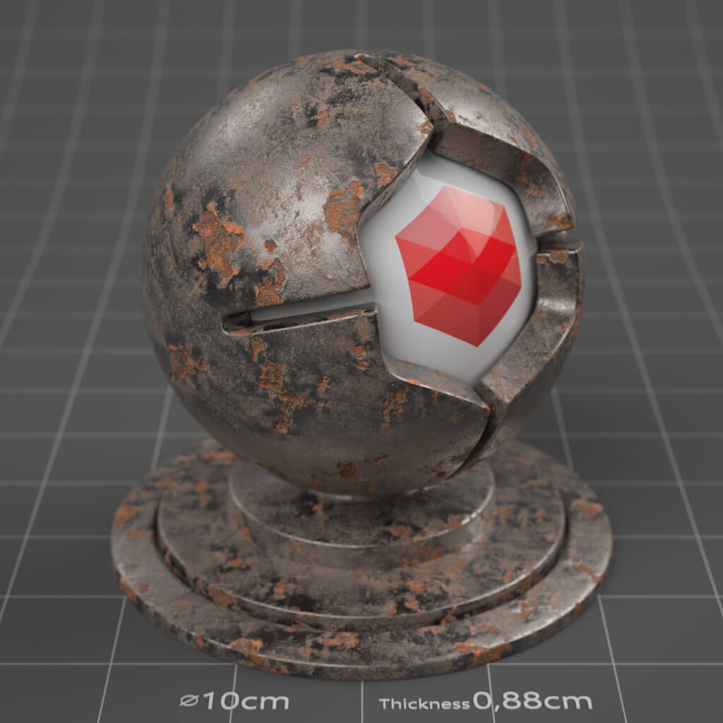 14_RS_Iron_Natural_Damaged_Moderate_4K_Redshift_Cinema_4D_Material