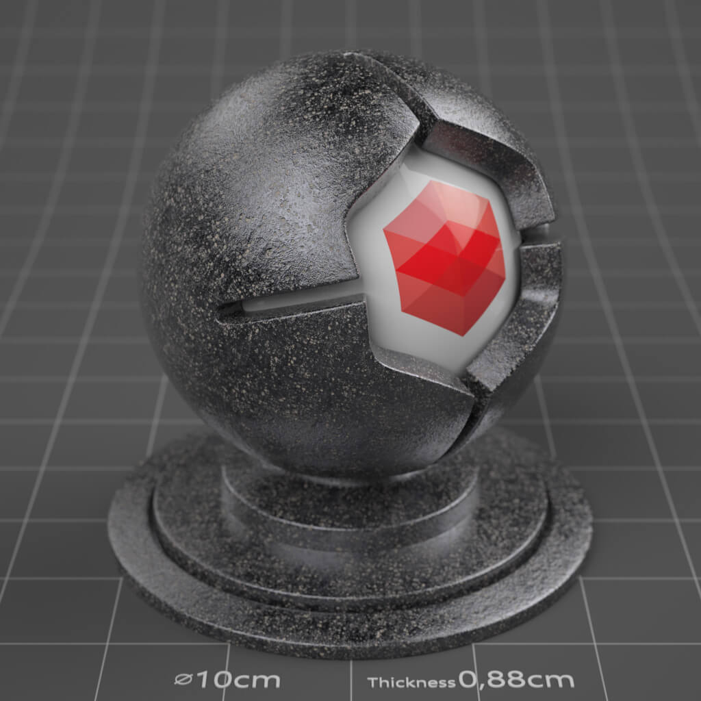 26_RS_Iron_Pitted_Dirty_Slight_4K_Redshift_Cinema_4D_Material