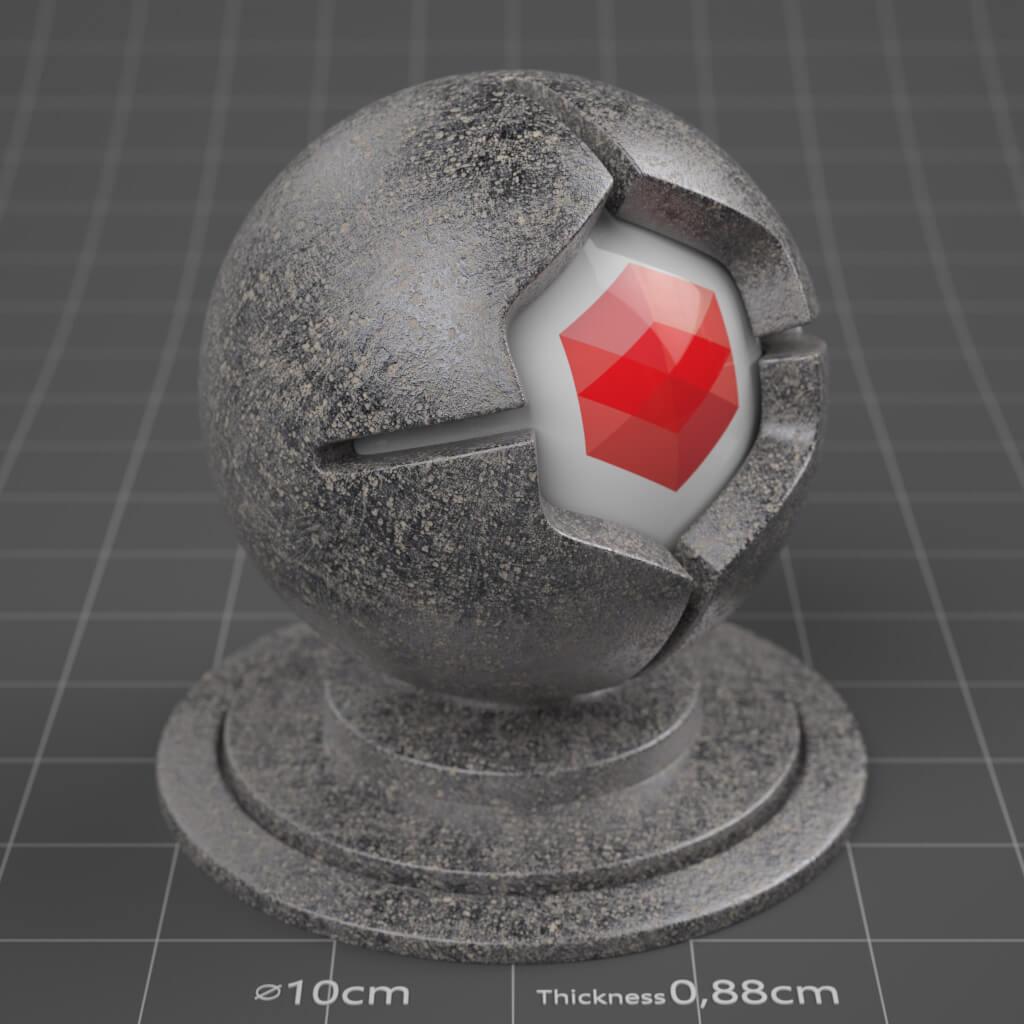 27_RS_Iron_Pitted_Dirty_Moderate_4K_Redshift_Cinema_4D_Material