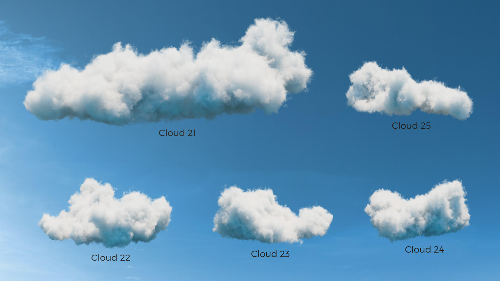 VDB Clouds Pack Octane Redshift Arnold Cinema 4D