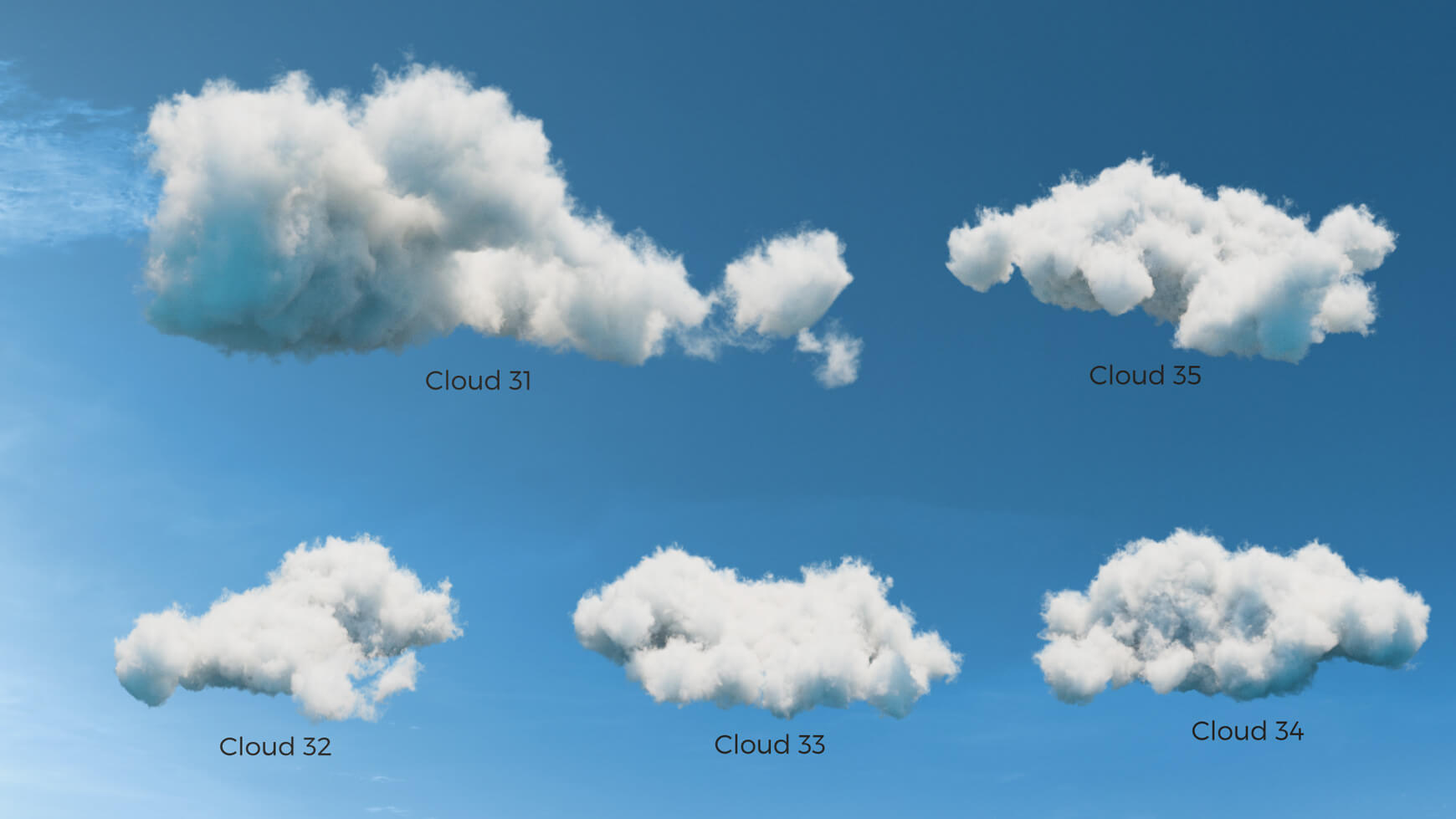 Instrumento Acumulativo Relativamente VDB Clouds Pack - The Pixel Lab