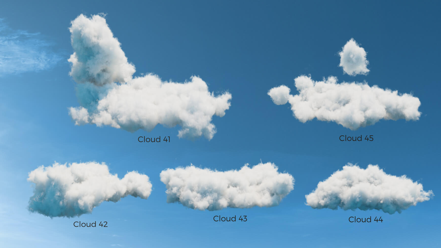 VDB Clouds Pack Octane Redshift Arnold Cinema 4D