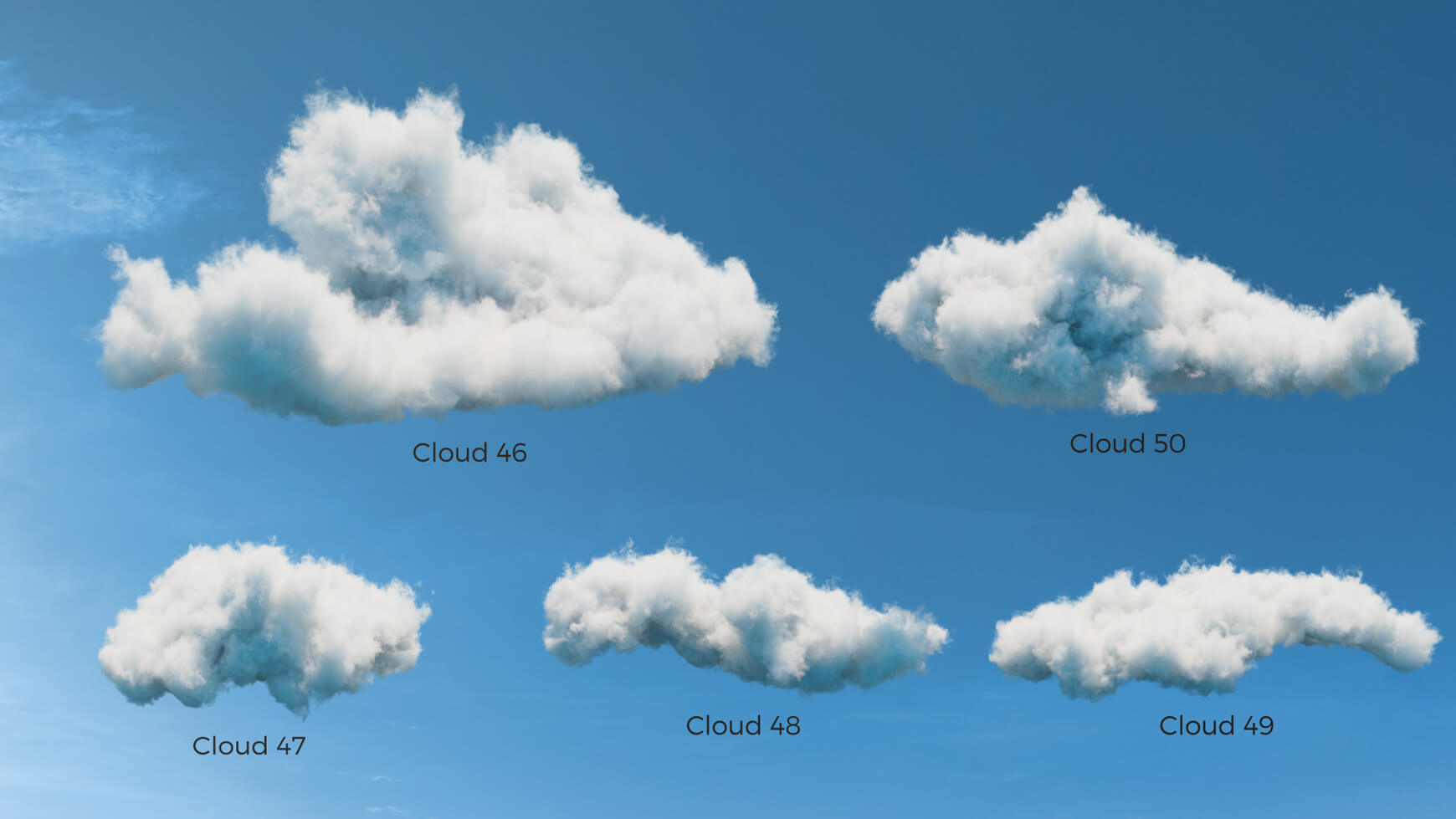 VDB Clouds Pack Octane Redshift Arnold Cinema 4D