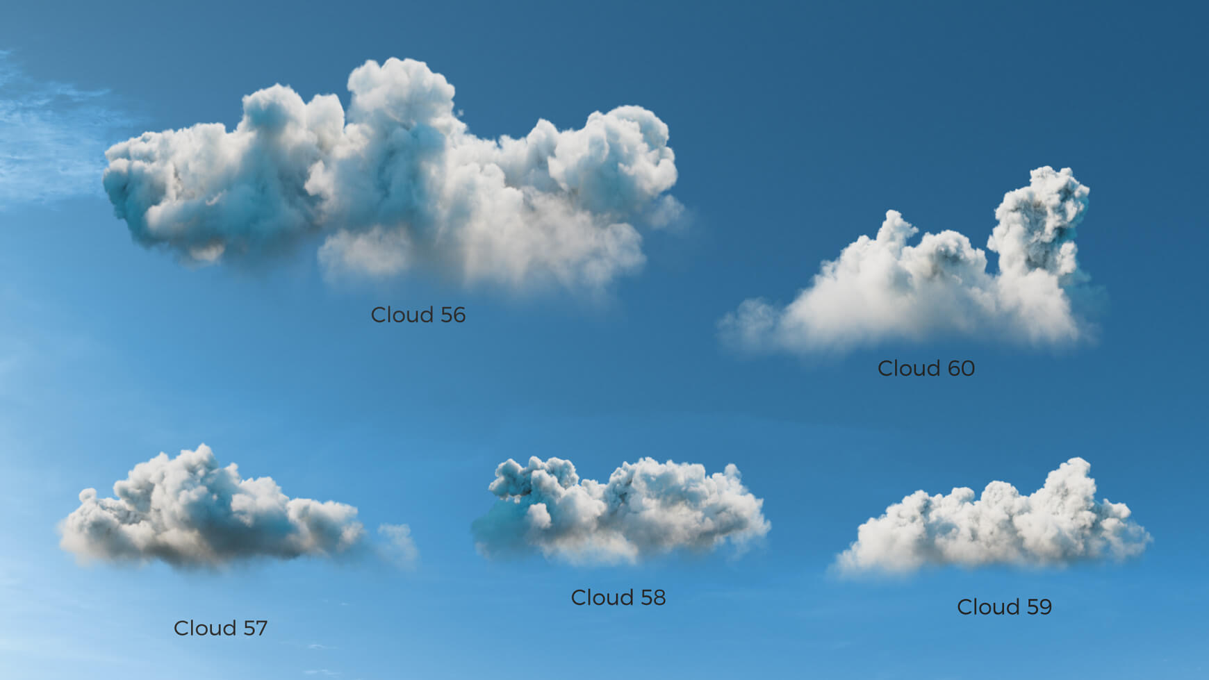 VDB Clouds Pack Octane Redshift Arnold Cinema 4D