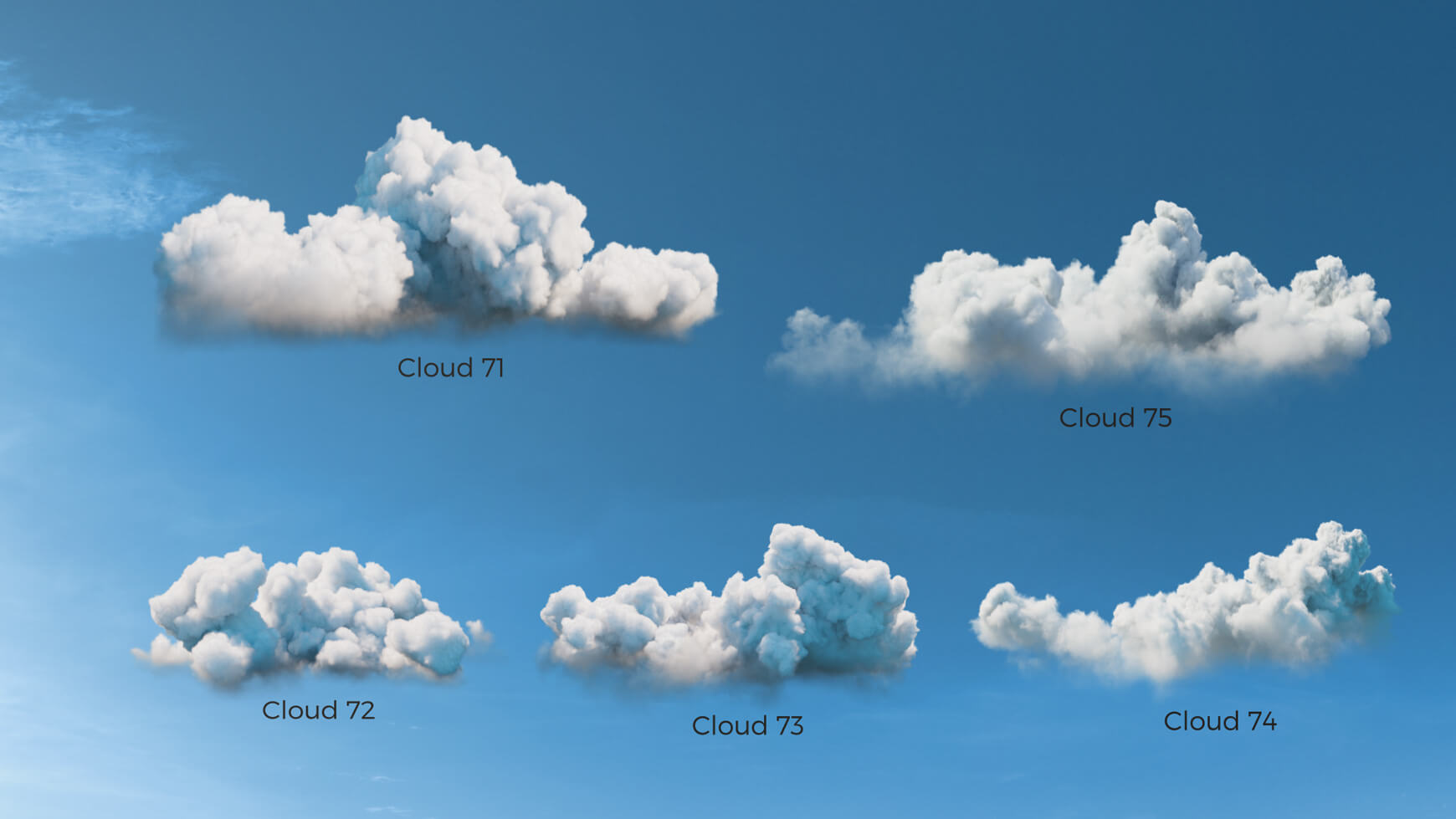 VDB Clouds Pack Octane Redshift Arnold Cinema 4D