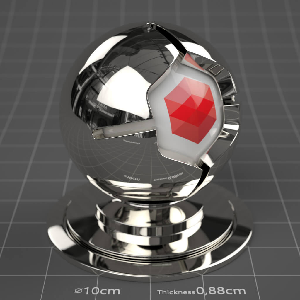 01_RS_Silver_Polished_4K_Redshift_Cinema_4D_Material
