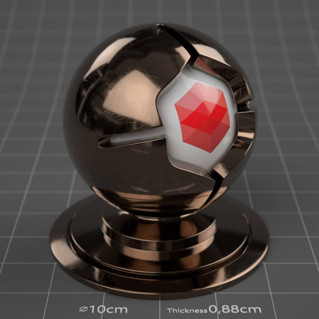 04_RS_Bronze_Polished_Scratched_Moderate_4K_Redshift_Cinema_4D_Material