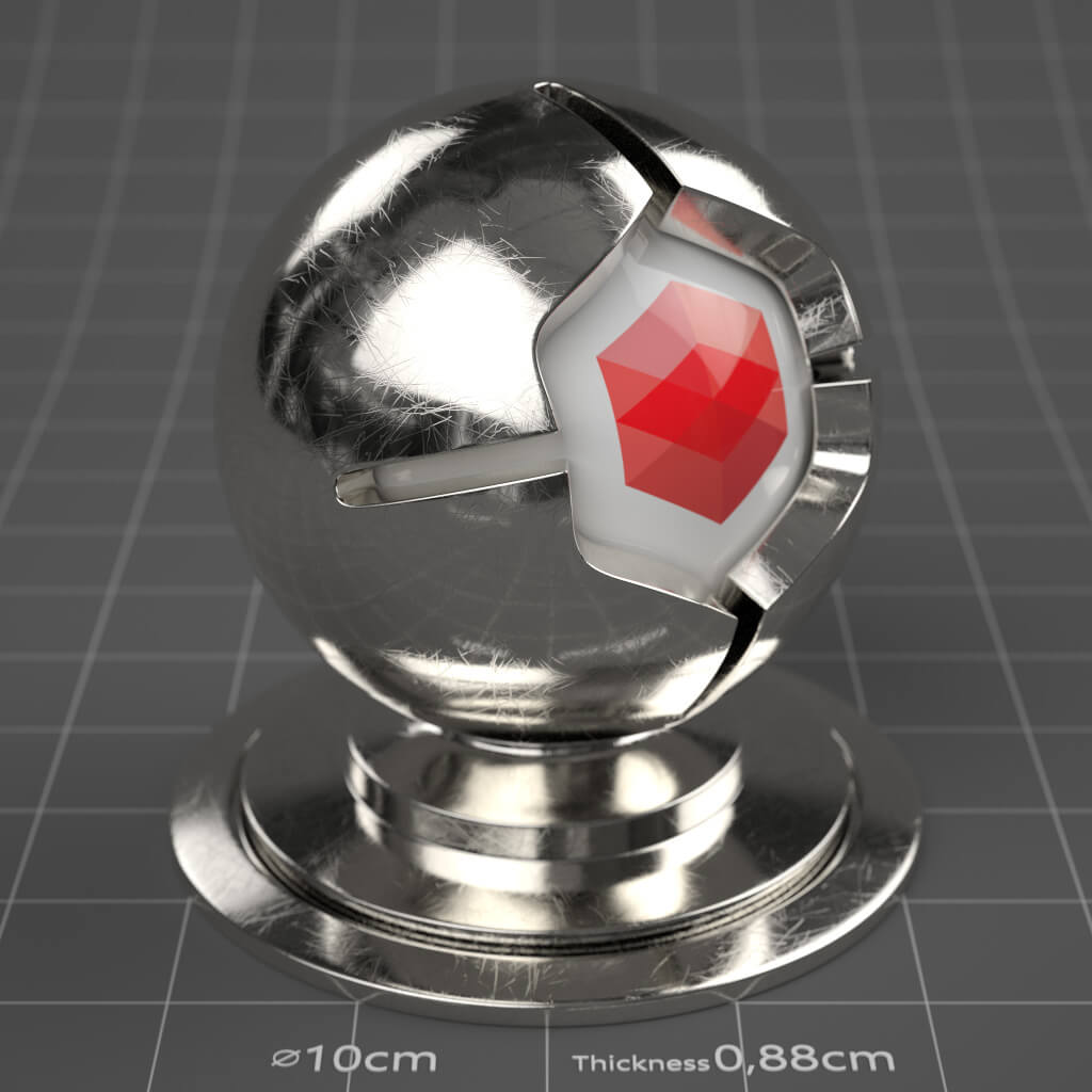 05_RS_Silver_Polished_Scratched_Heavy_4K_Redshift_Cinema_4D_Material