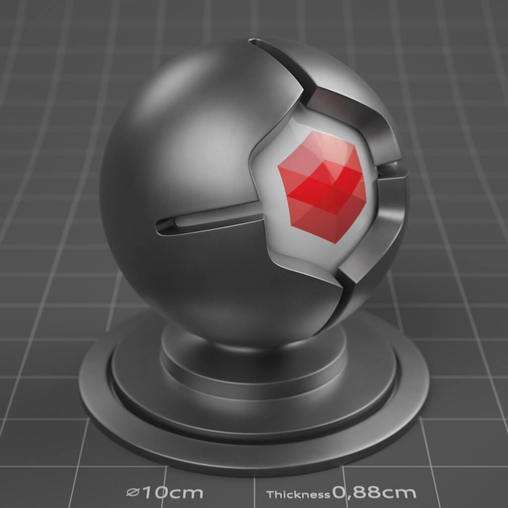 05_RS_Steel_Stainless_Matte_Finish_4K_Redshift_Cinema_4D_Material