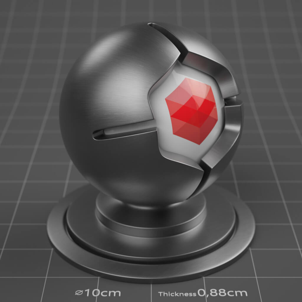 06_RS_Steel_Stainless_Brushed_Finish_4K_Redshift_Cinema_4D_Material