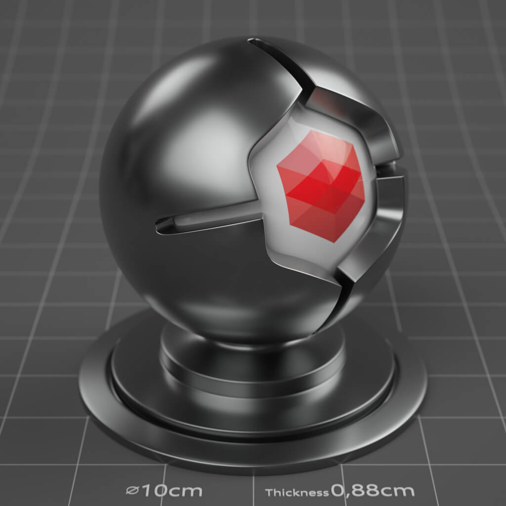 08_RS_Chrome_Natural_4K_Redshift_Cinema_4D_Material