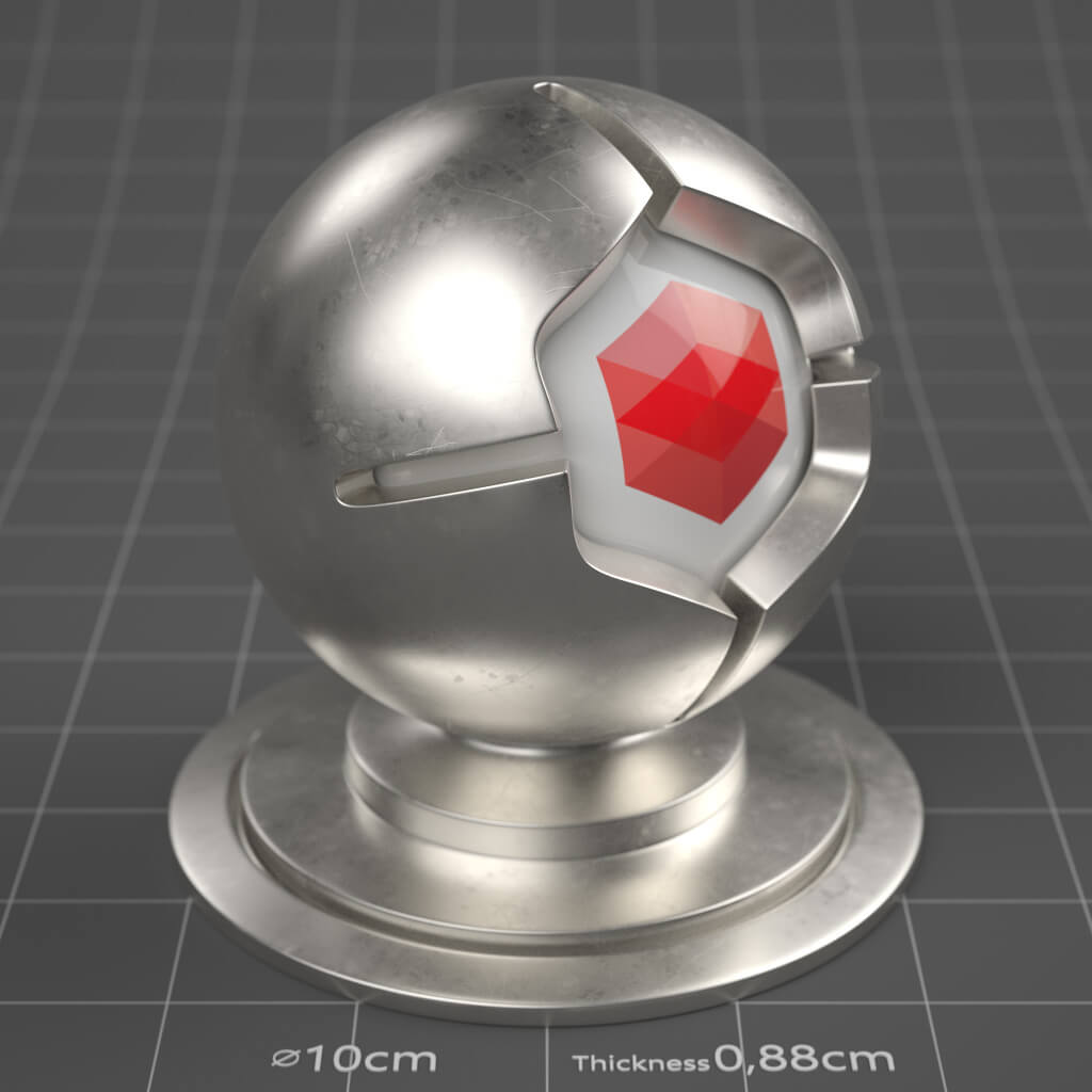 10_RS_Silver_Natural_Scratched_Slight_4K_Redshift_Cinema_4D_Material