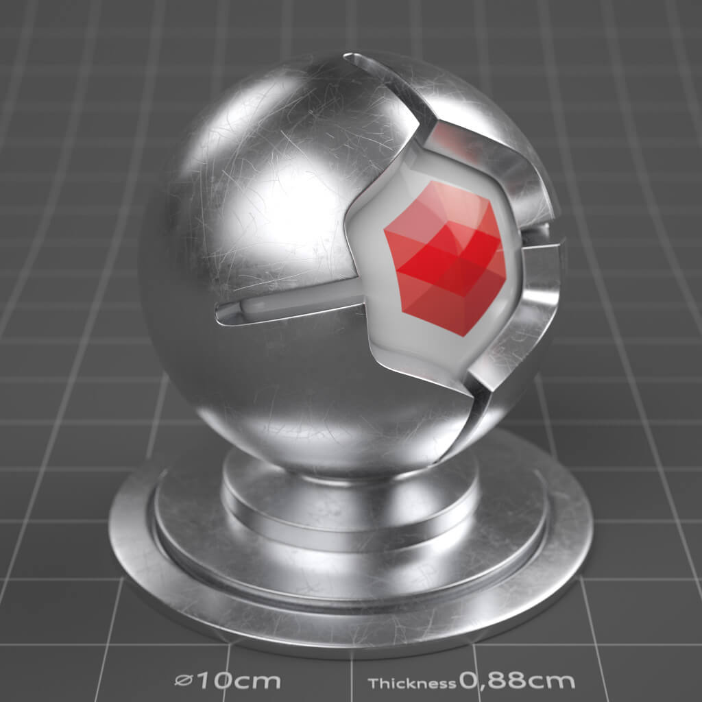 11_RS_Aluminum_Natural_Scratched_Moderate_4K_Redshift_Cinema_4D_Material