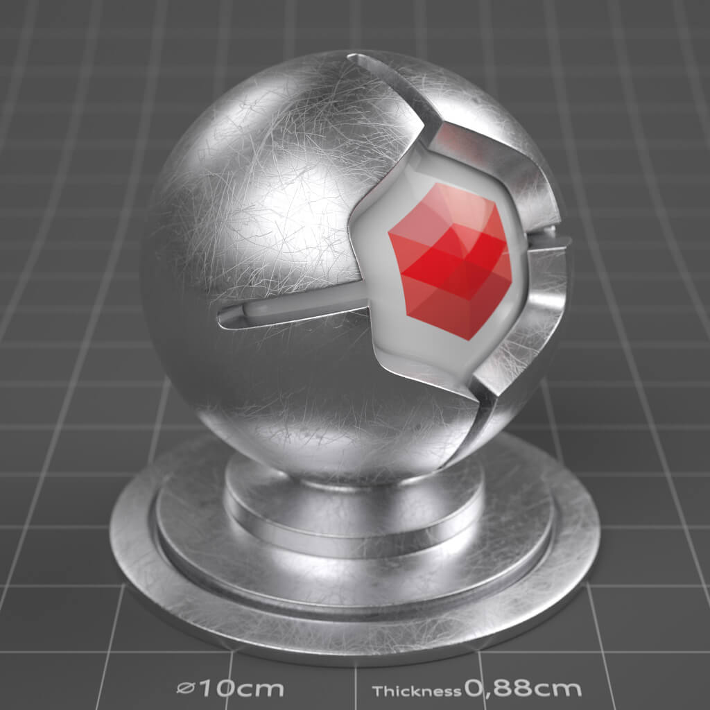 12_RS_Aluminum_Natural_Scratched_Heavy_4K_Redshift_Cinema_4D_Material