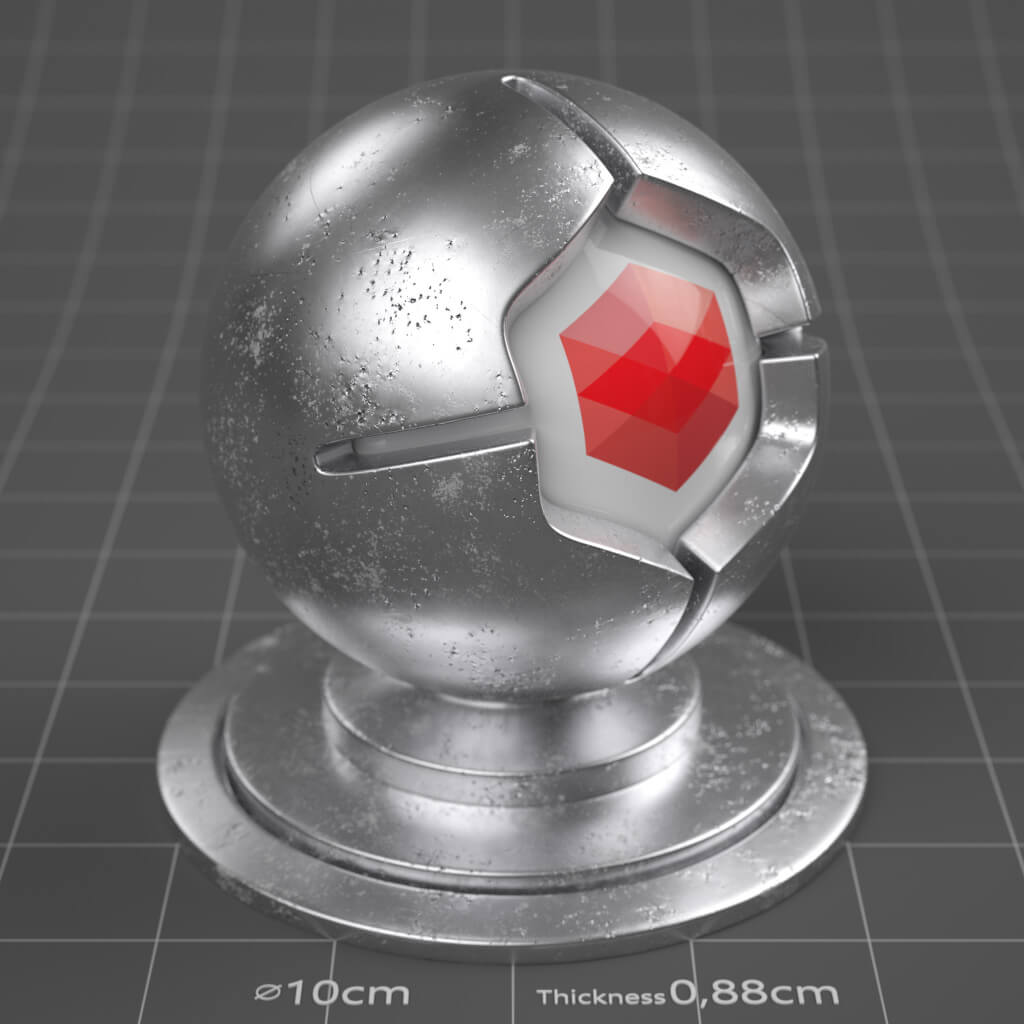 13_RS_Aluminum_Natural_Damaged_Slight_4K_Redshift_Cinema_4D_Material