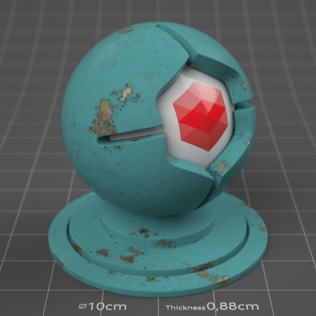18_RS_Brass_Painted_Peeling_Moderate_4K_Redshift_Cinema_4D_Material