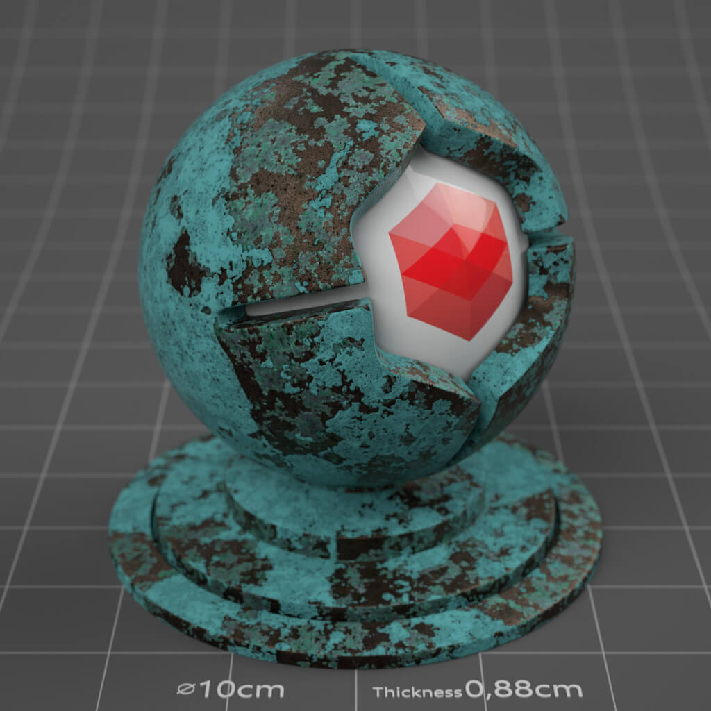 19_RS_Bronze_Painted_Peeling_Heavy_4K_Redshift_Cinema_4D_Material
