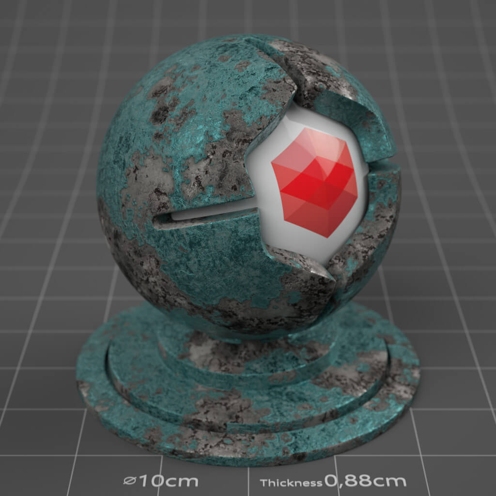 19_RS_Silver_Painted_Peeling_Heavy_4K_Redshift_Cinema_4D_Material