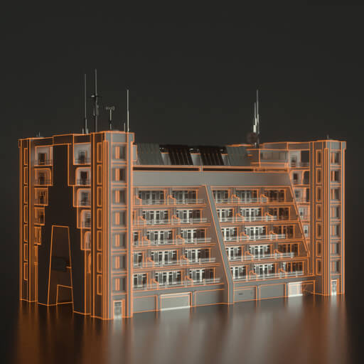 Modern Cityscape Collection Cinema 4D Octane Redshift Building Kitbash Skyscraper