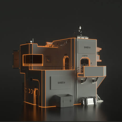 Modern Cityscape Collection Cinema 4D Octane Redshift Building Kitbash Skyscraper
