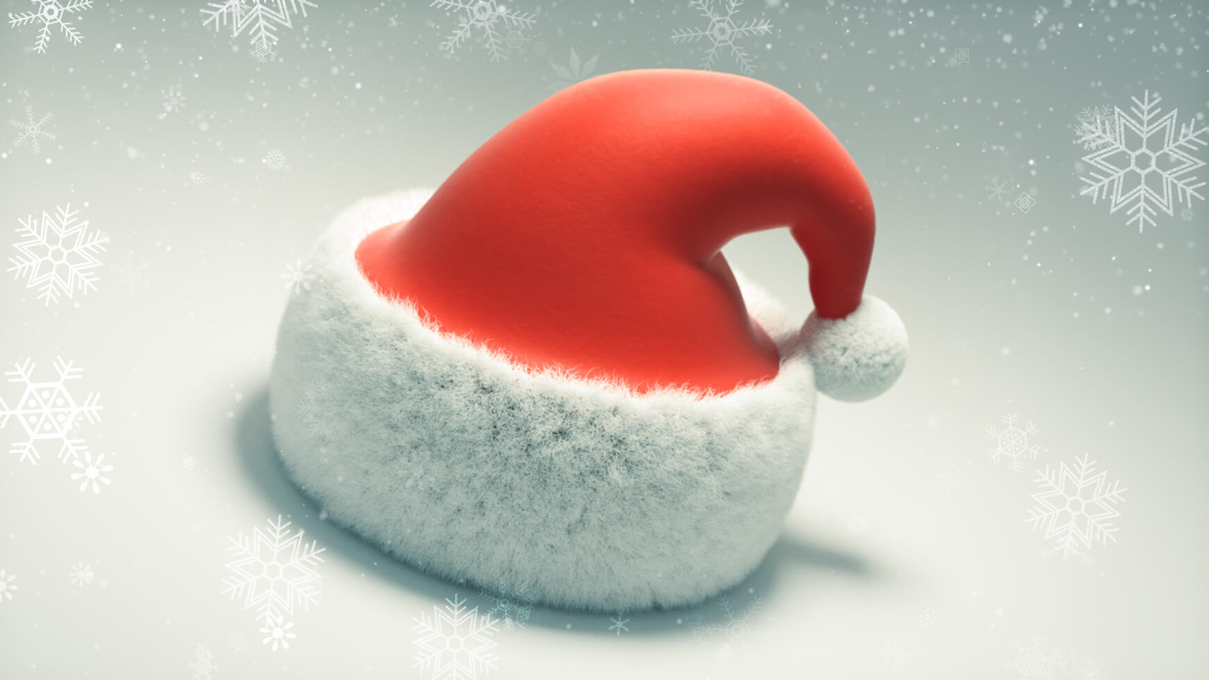 Free Cinema 4D 3D Model Santa Hat