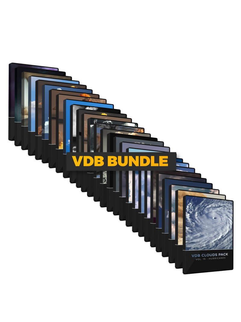 VDB Bundle VFX 3D Animated Assets Pixel Lab