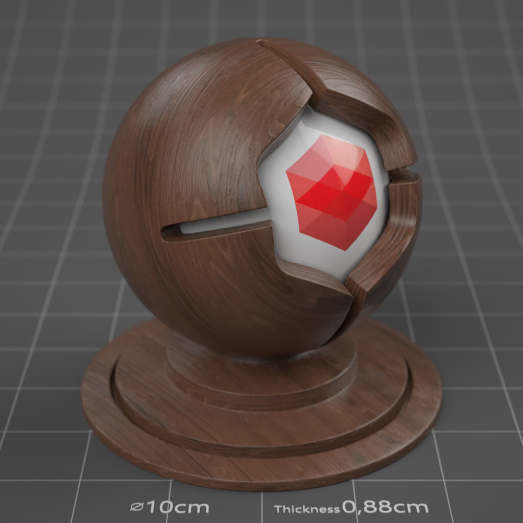 02_RS_Brown_Beech_Plank_Smudged_4K_Cinema_4D_Material_Wood