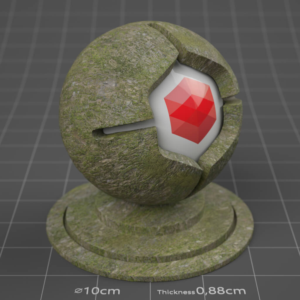 02_RS_Sycamore_Maple_Bark_01_Mossy_4K_Cinema_4D_Material_Wood