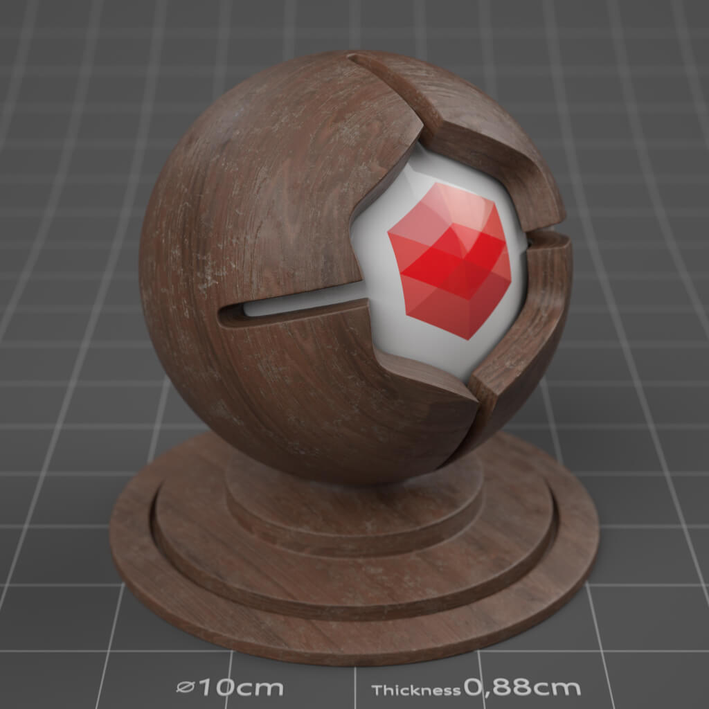03_RS_Brown_Beech_Plank_Dirty_4K_Cinema_4D_Material_Wood