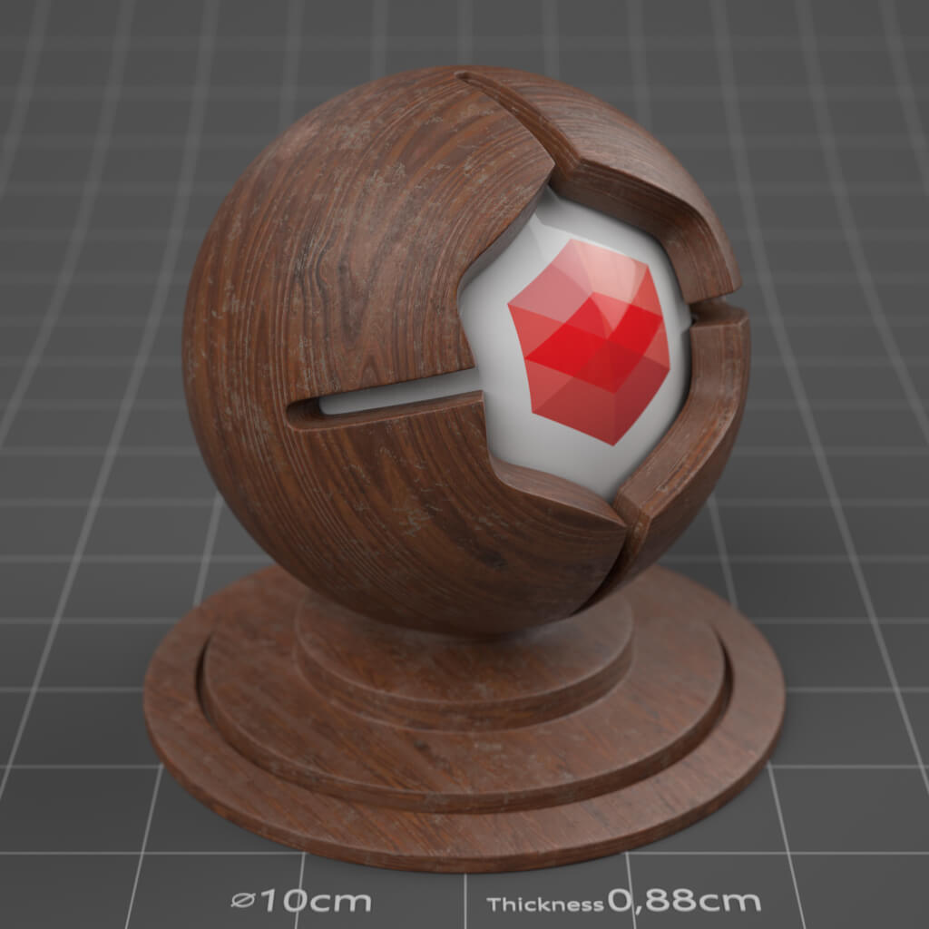 03_RS_Honduran_Mahogany_Plank_Dirty_4K_Cinema_4D_Material_Wood