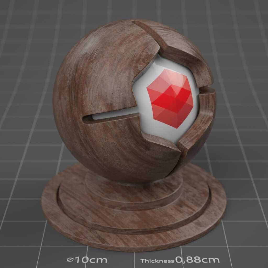 04_RS_Brown_Beech_Plank_Worn_4K_Cinema_4D_Material_Wood