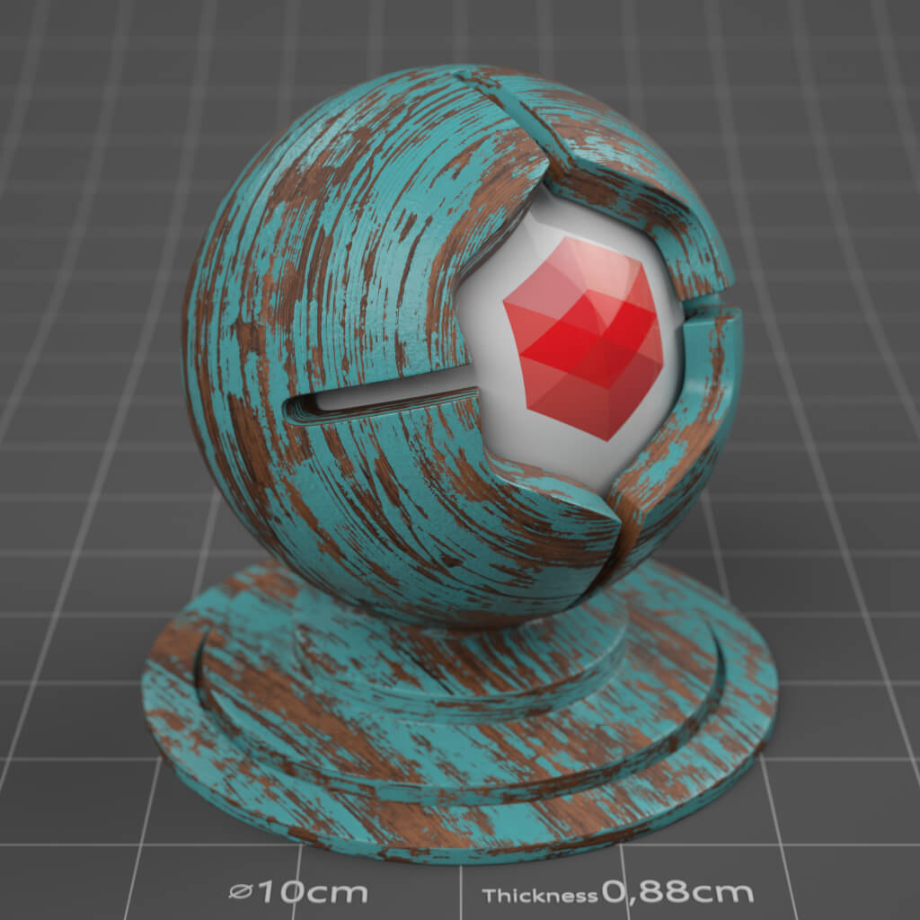06_RS_Wood_01_Plank_Painted_Peeling_Heavy_4K_Cinema_4D_Material_Wood