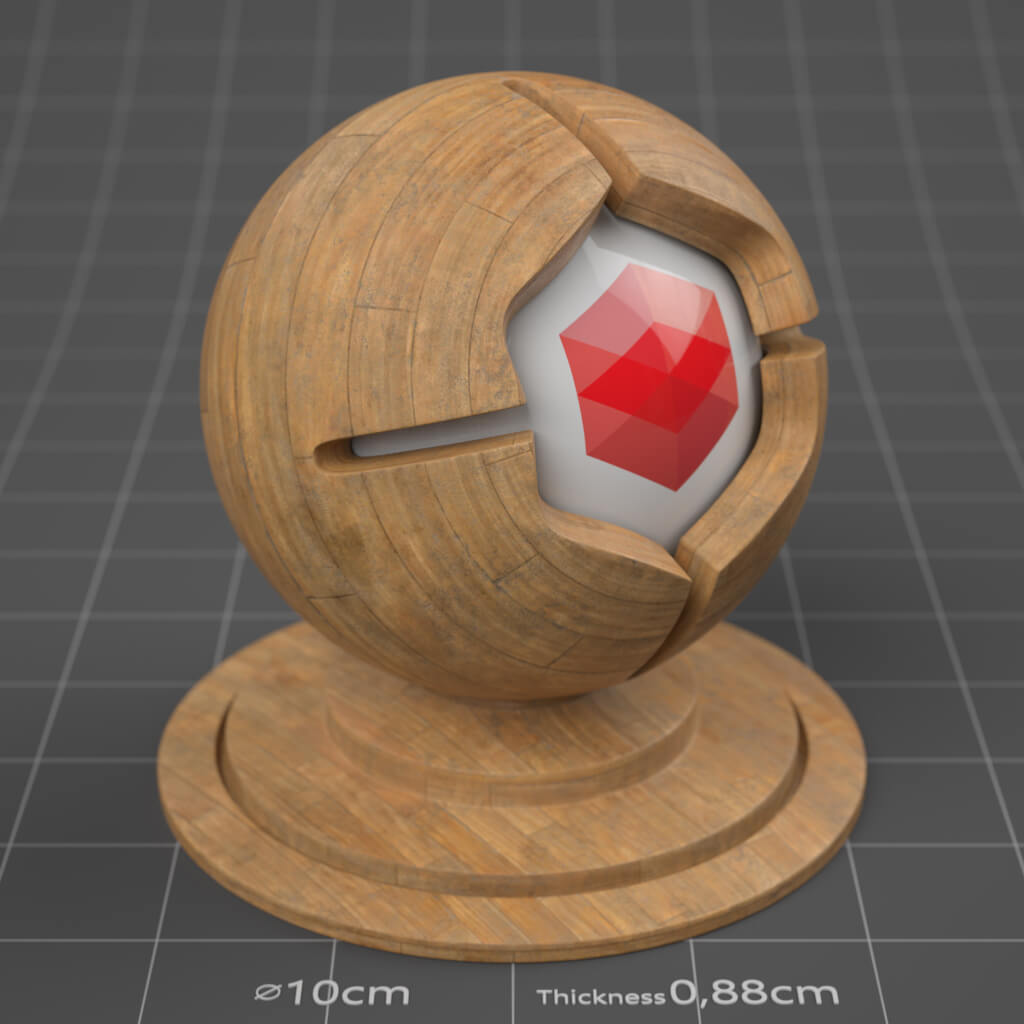 11_RS_Beech_Parquet_English_Worn_4K_Cinema_4D_Material_Wood